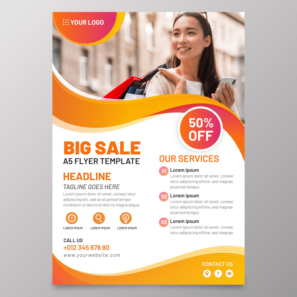 Service Provider of Flyer & Brochure Printing in Ahmedabad